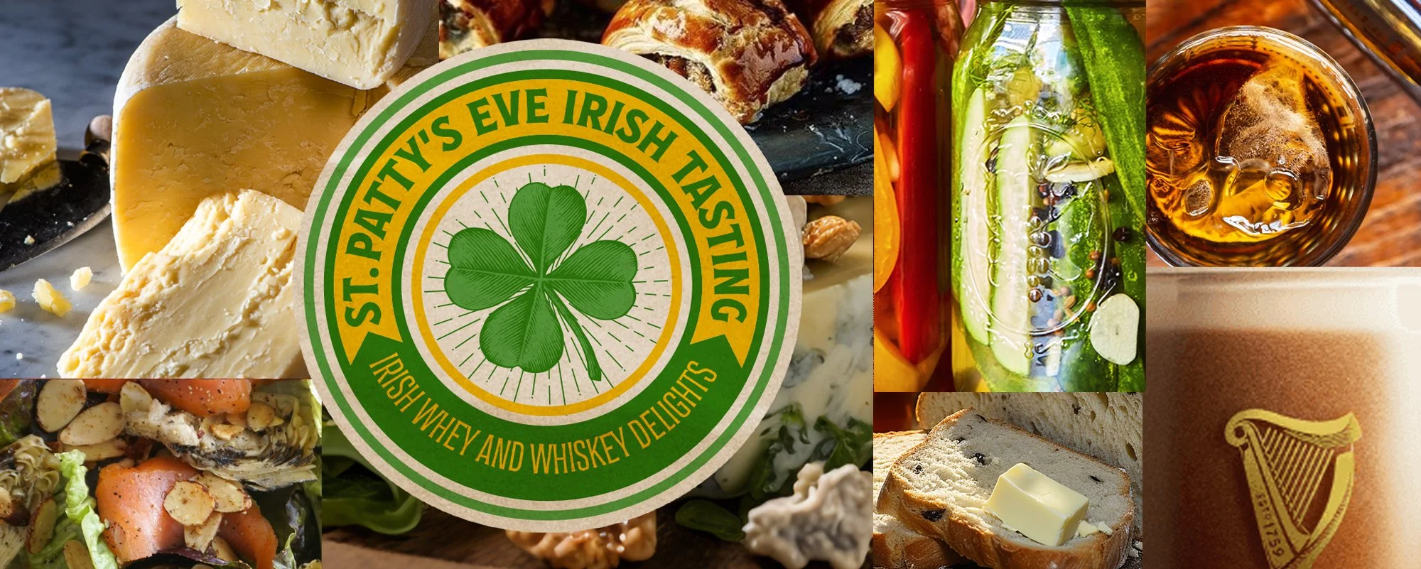 St. Patty's Eve Irish Tasting with Whey on Wheels