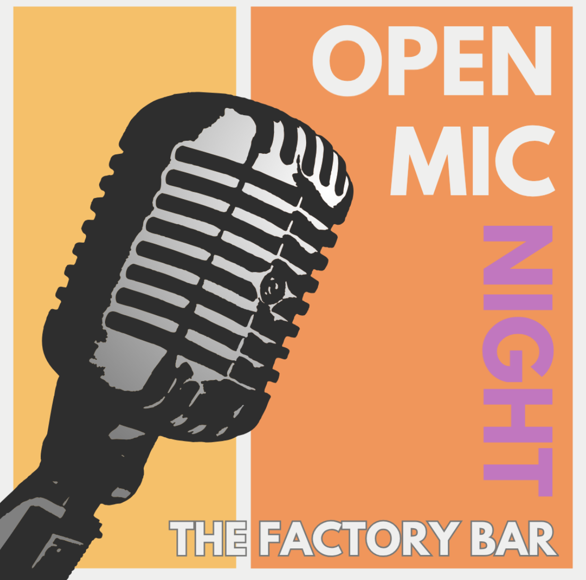 Open Mic Night at The Factory Bar with Kyle Blaze