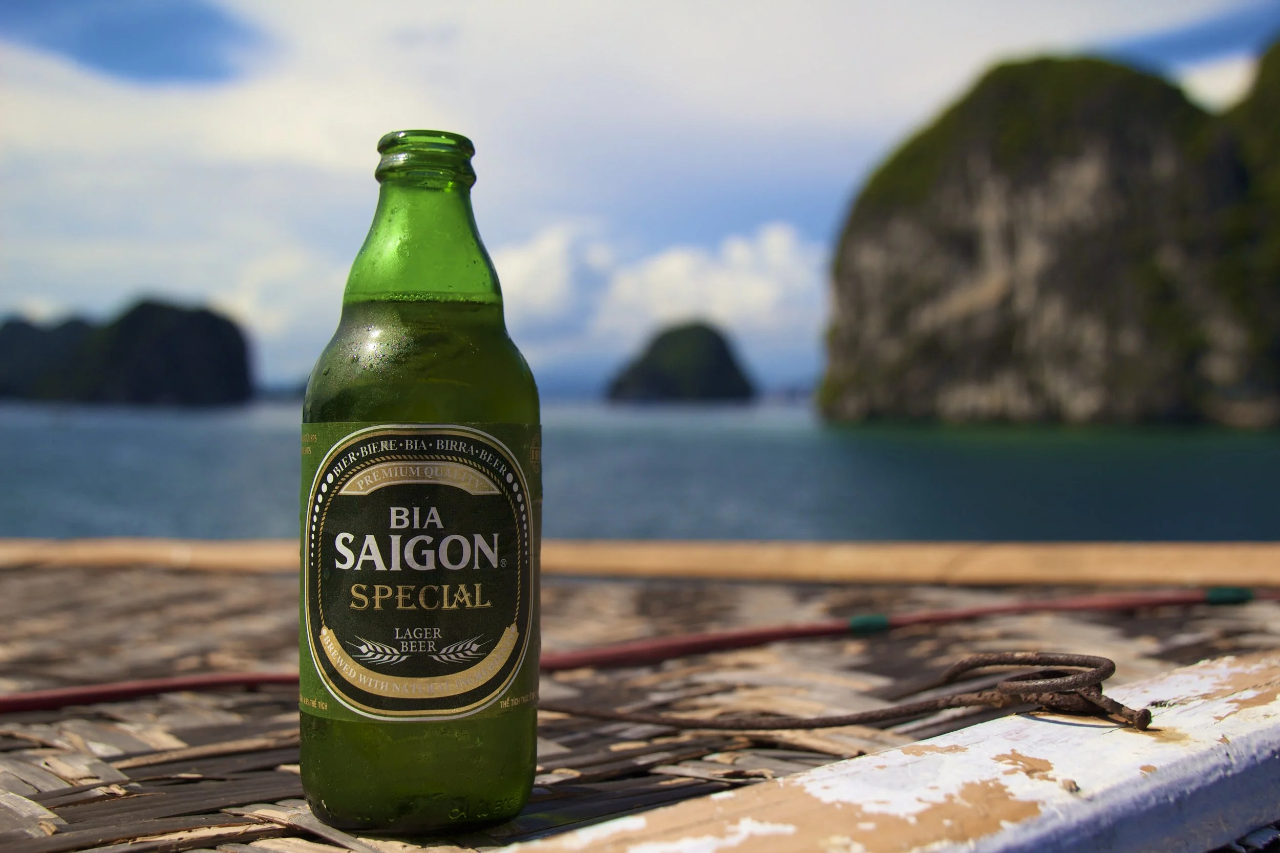 Peter Gets Inked By Squid In Ha Long Bay