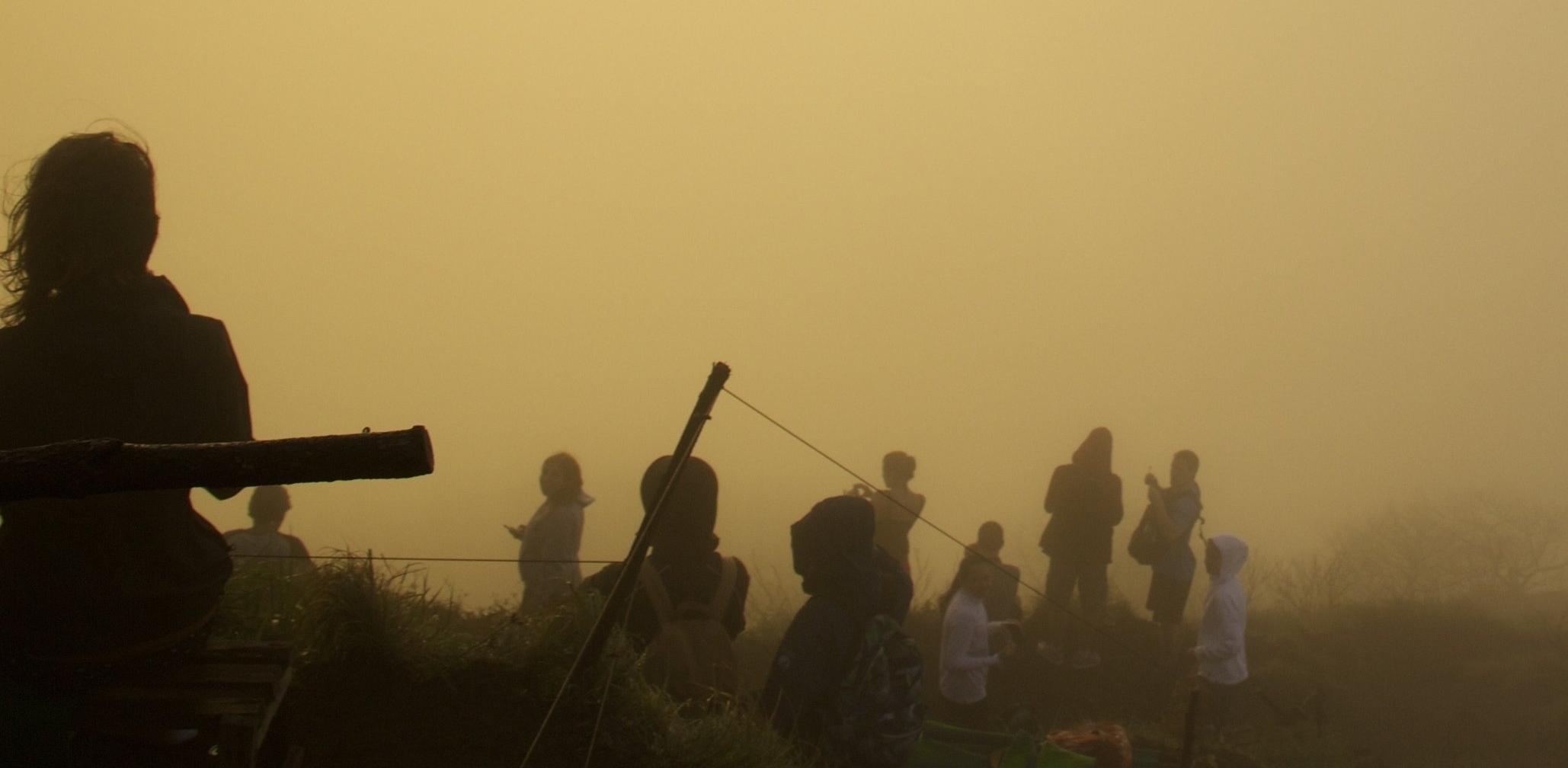 Peter Treks Up Active Volcano By Night (Bali, Indonesia)