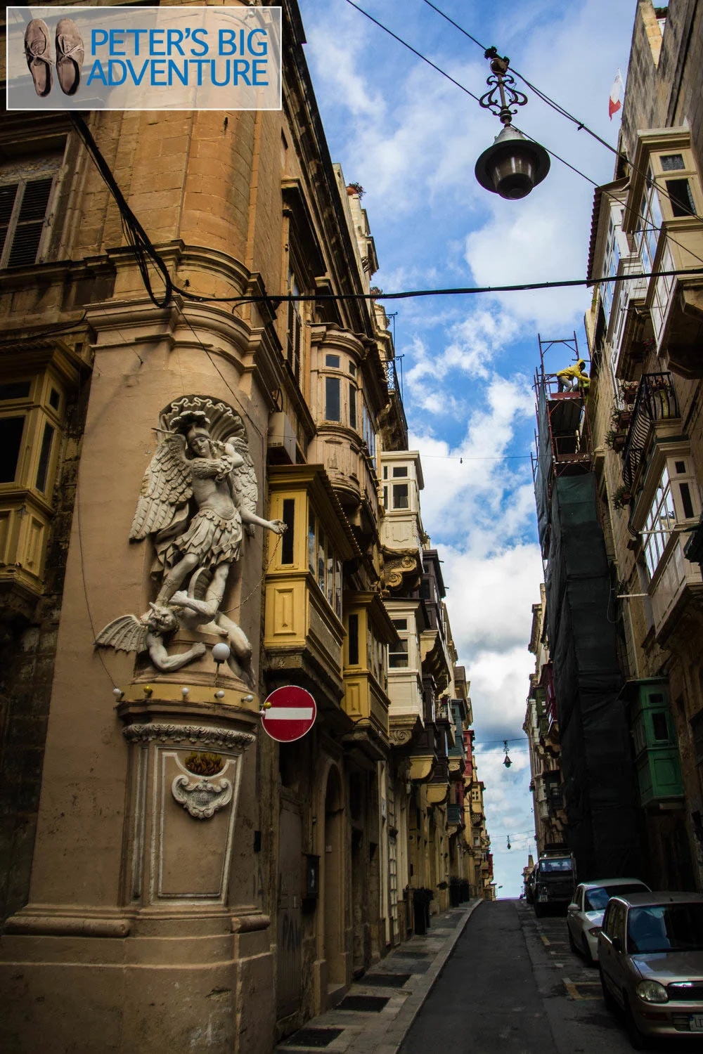 PHOTO PRINT: Maltese Street Corner