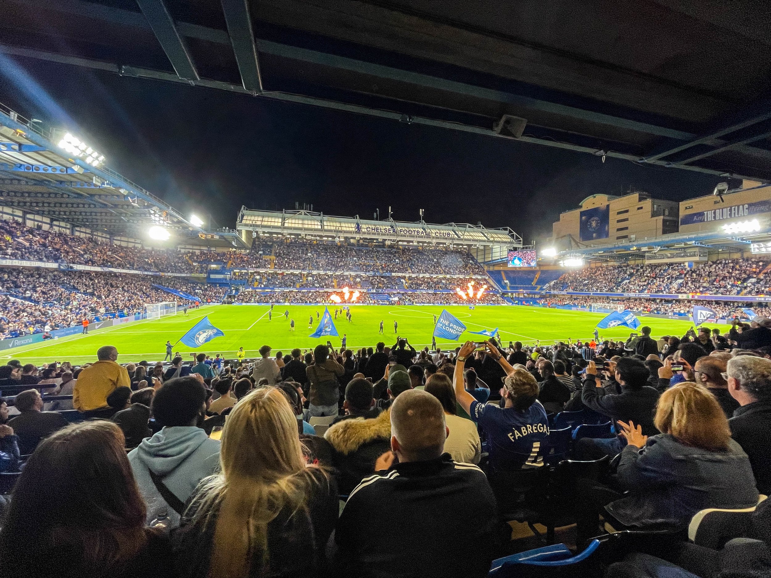 Peter Sees Chelsea v. Brighton in EFL Cup @Stamford Bridge (London