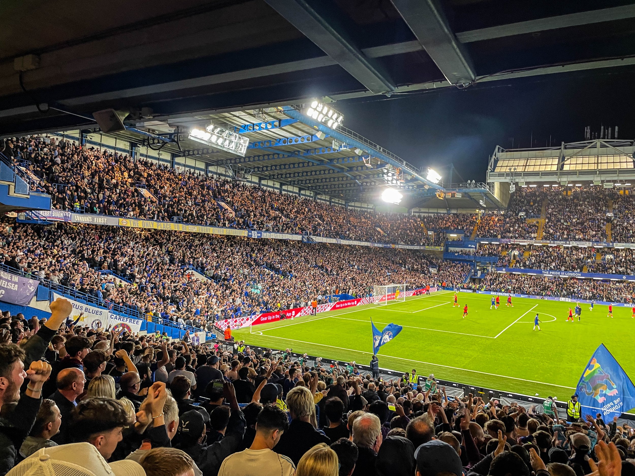 Peter Sees Chelsea v. Brighton in EFL Cup @Stamford Bridge (London