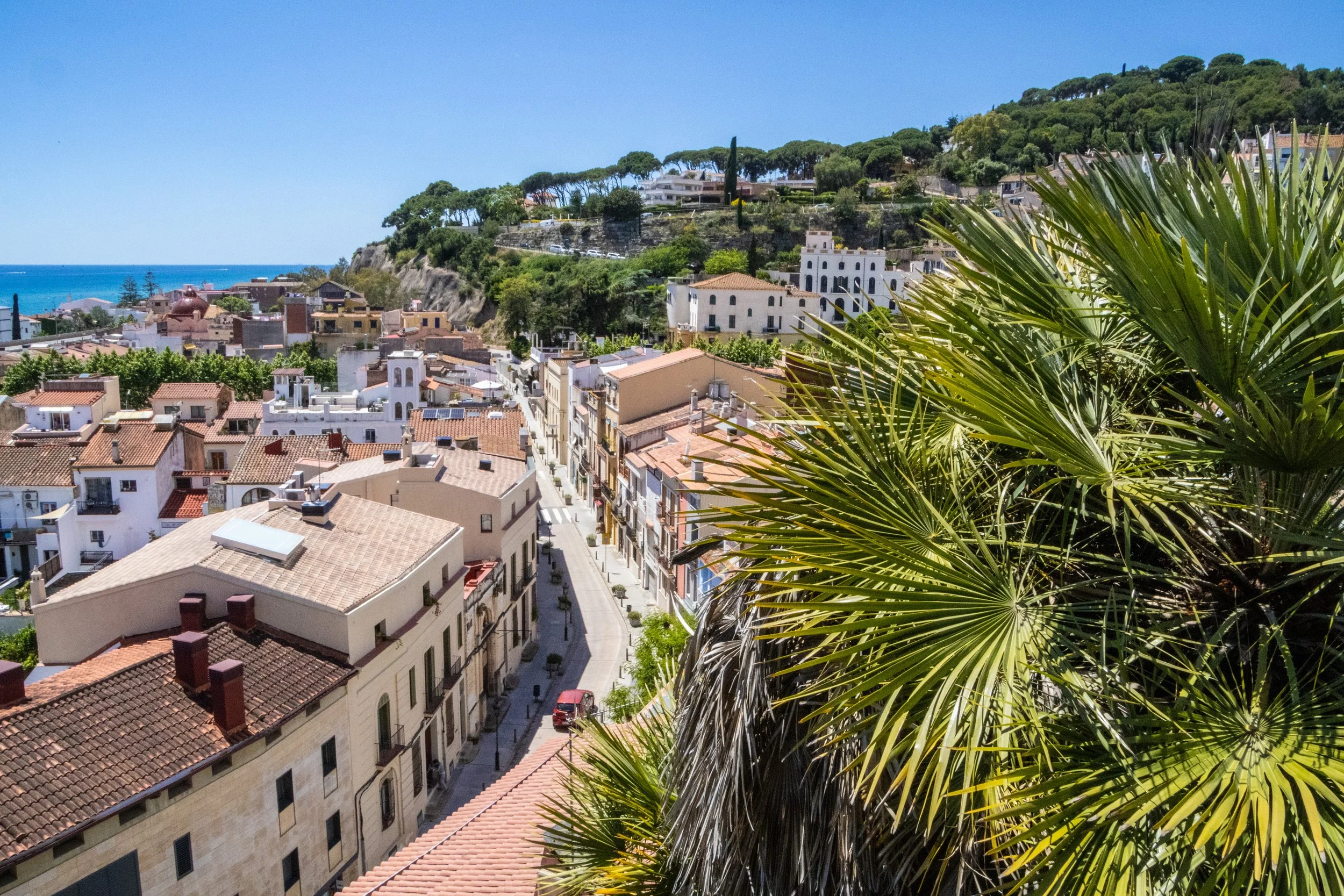 Peter Gets Spirited Away on Spain's Catalunya Coast: Caldes d'Estrac &amp; The "Enchanted Tower"