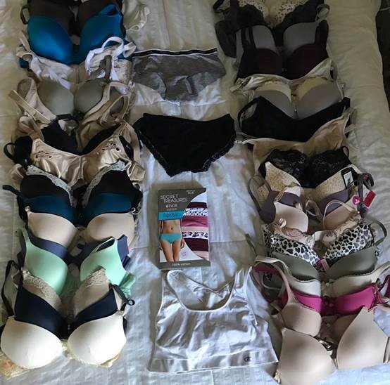 Donated Bras