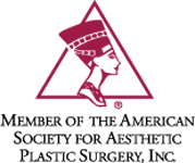 Member of the American Society for Aesthetic Plastic Surgery, Inc.