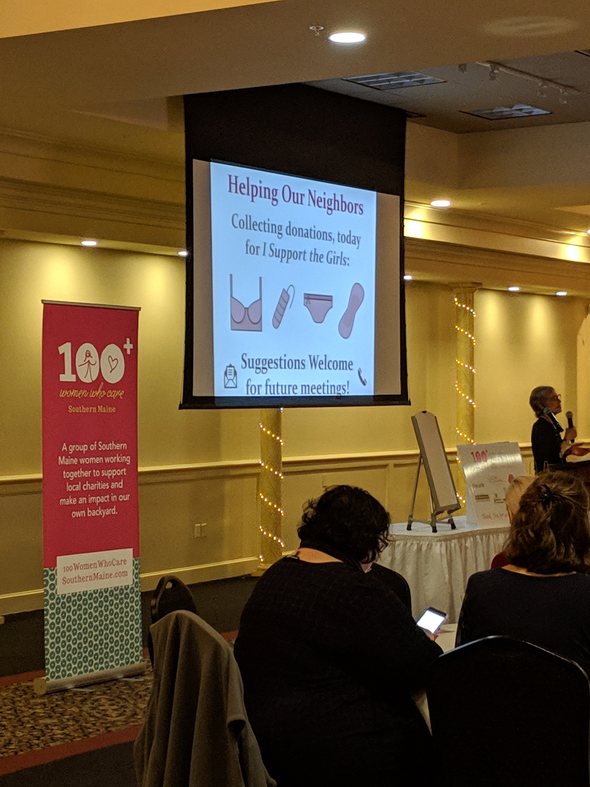 100+ Women Who Care ISTG Event