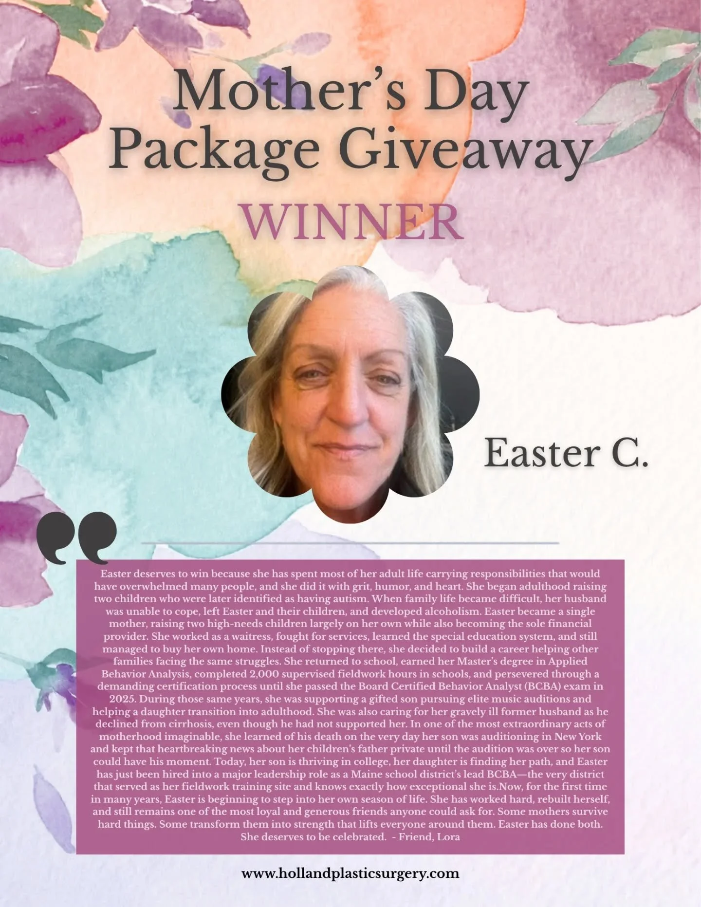 Happy Mother&rsquo;s Day to all of the amazing moms out there! 💕

Congratulations to our Mother&rsquo;s Day Giveaway winner, Easter! We were blown away by all of the amazing submissions. Choosing just one is always so difficult for us every year. 

