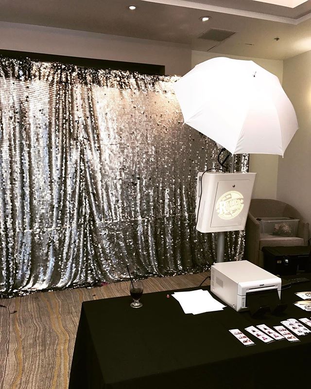 Event we did today for cal state Dominguez. Thanks for having us 🙏. Loving our new Platinum sequin backdrop