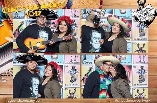 Big thanks to everyone that made it to @wilmingtonartwalk last week and took pictures in our photo booth. @papertiger_23 you are the winner of our exclusive photo booth deal! Please DM or email us to claim your prize 🎊🎉🎊🎉#cincodemayoartwalk