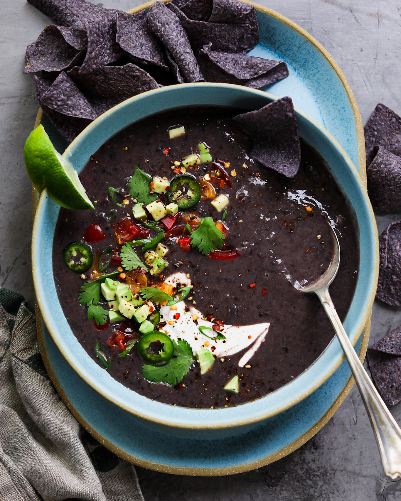 Another Black Bean Soup — FEED THE SWIMMERS