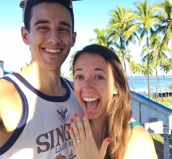 Wishing a big congratulations to @jboyce92 @danielle082 on their engagement! Love all the gorgeous pics from Hawaii!! #LiebrossJewelry