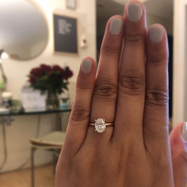 Loving this picture from the newly engaged!!! #LiebrossJewelry