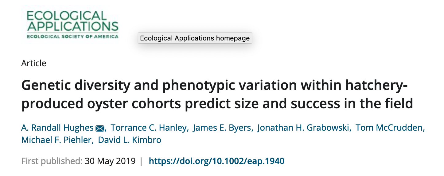Our paper is out in Ecological Applications! https://esajournals.onlinelibrary.wiley.com/doi/10.1002/eap.1940