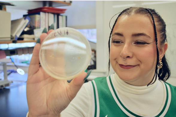 Check on Katie's article on Kylea and Mya's fungi work!