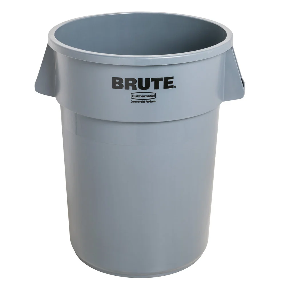 BRUTE 55 GALLON TRASH CAN