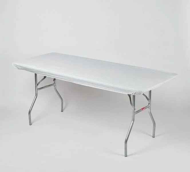RECTANGLE PLASTIC TABLE COVERS