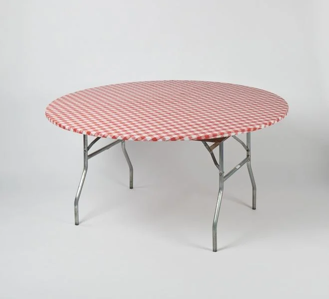 ROUND PLASTIC TABLE COVERS