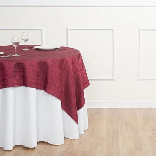 72 IN. SQUARE CRINKLE TAFFETA OVERLAY BURGUNDY.jpg