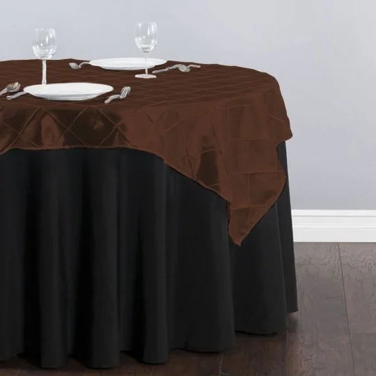 60 IN. SQUARE PINTUCK OVERLAY CHOCOLATE.jpg
