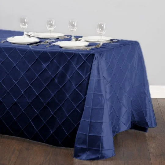 90 X 132 IN. RECTANGULAR PINTUCK TABLECLOTH NAVY BLUE.jpg