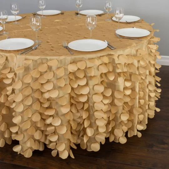 118 IN. ROUND PETAL TABLECLOTH CHAMPAGNE.jpg