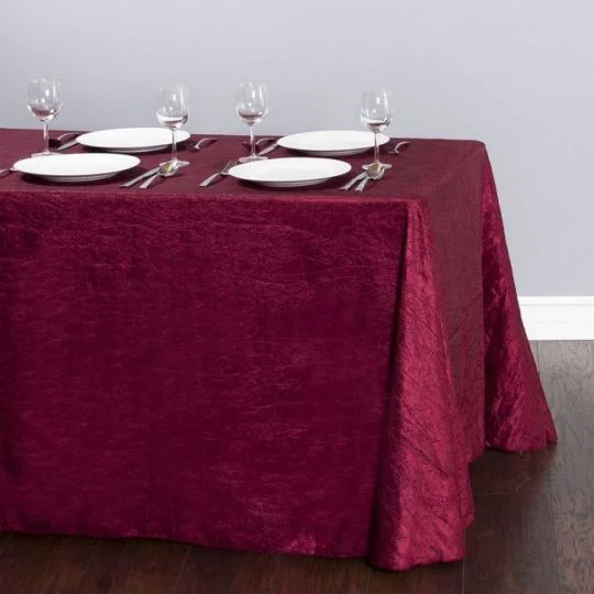 90 X 156 IN. RECTANGULAR CRINKLE TAFFETA TABLECLOTH BURGUNDY.jpg