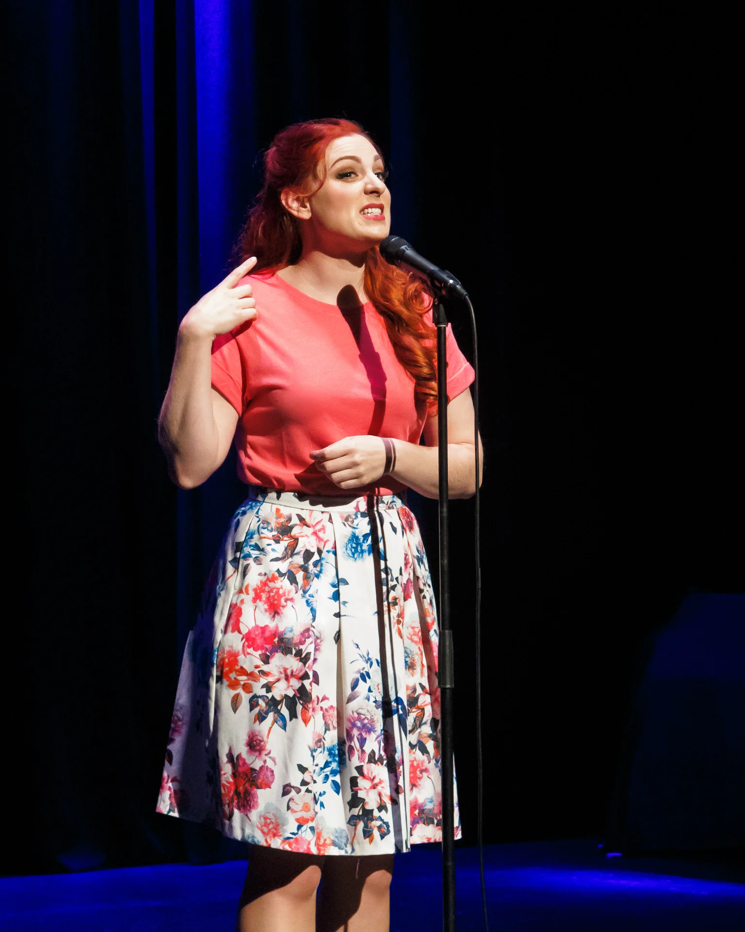 Pictured: Emily Vascotto ( Screw Loose ). Picture credit: Geoff Lawrence, Creative Futures Photography.