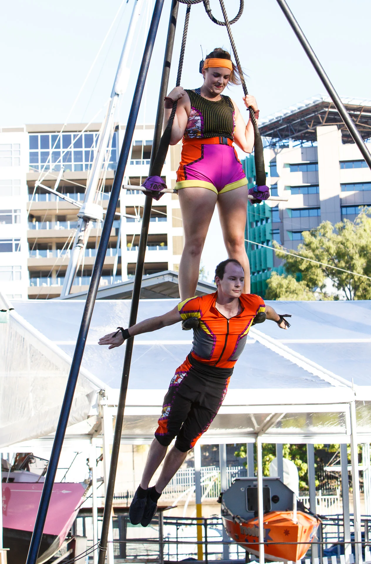 Pictured: Hannah Cryle and Reece Cooper. Picture Credit: Geoff Lawrence, Creative Futures Photography .