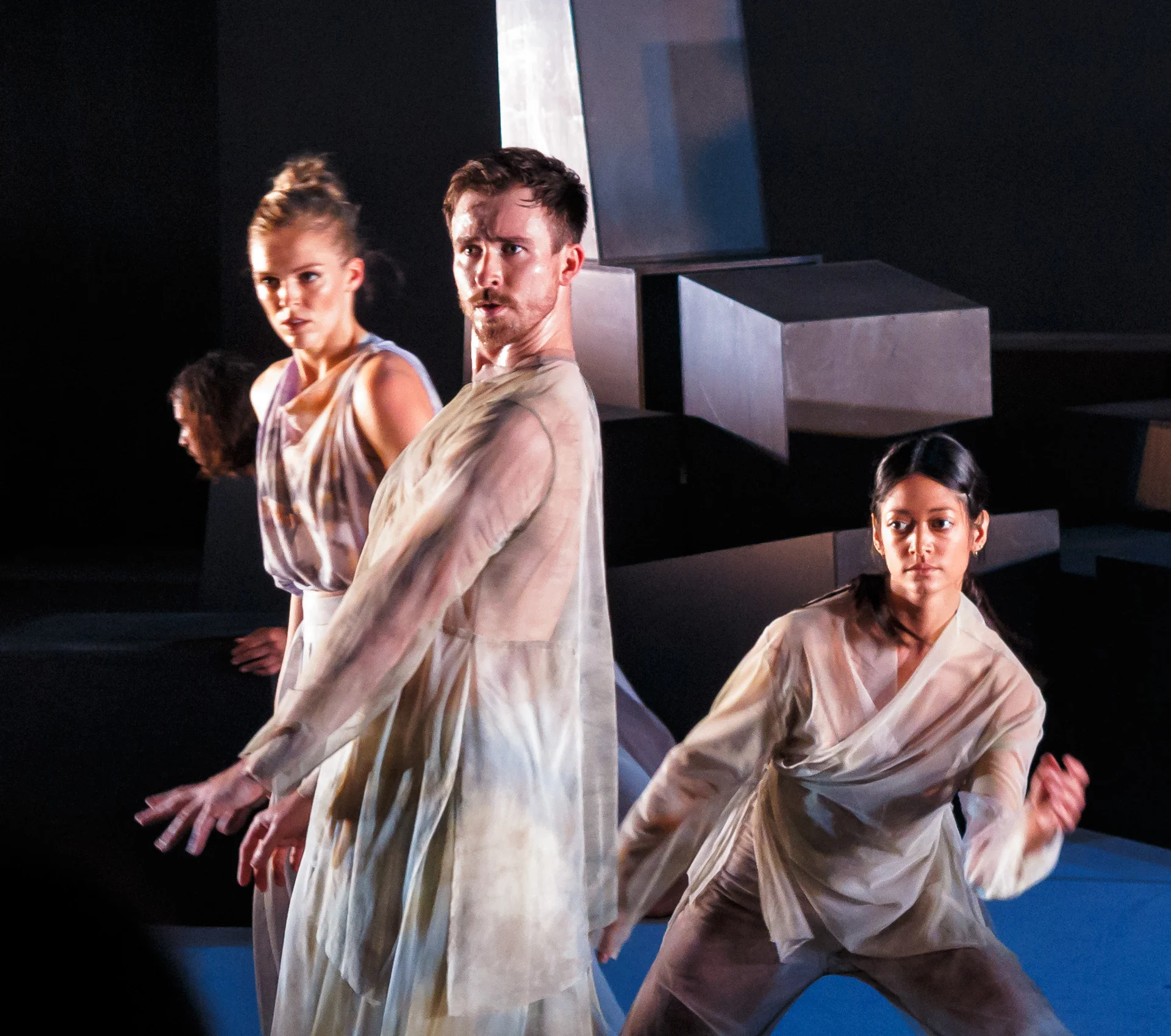 Picture (L to R) : Samantha Hines, Jack Ziesing and Ashley McLellan. Picture credit: Creative Futures Photography.