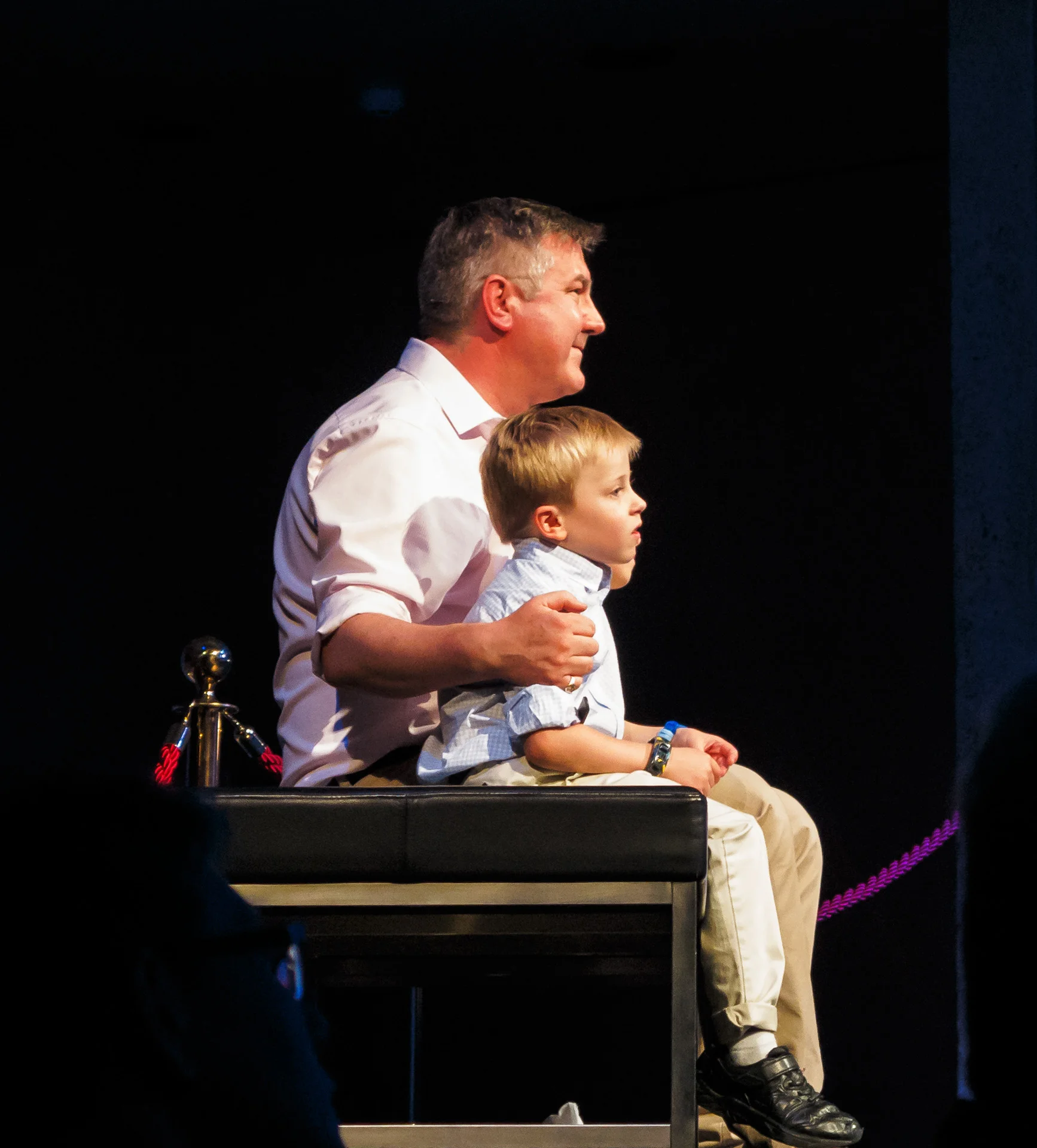 Pictured: Entranced at the QSO playing of the New World in Symphony for Me . Picture credit: Creative Futures Photography.