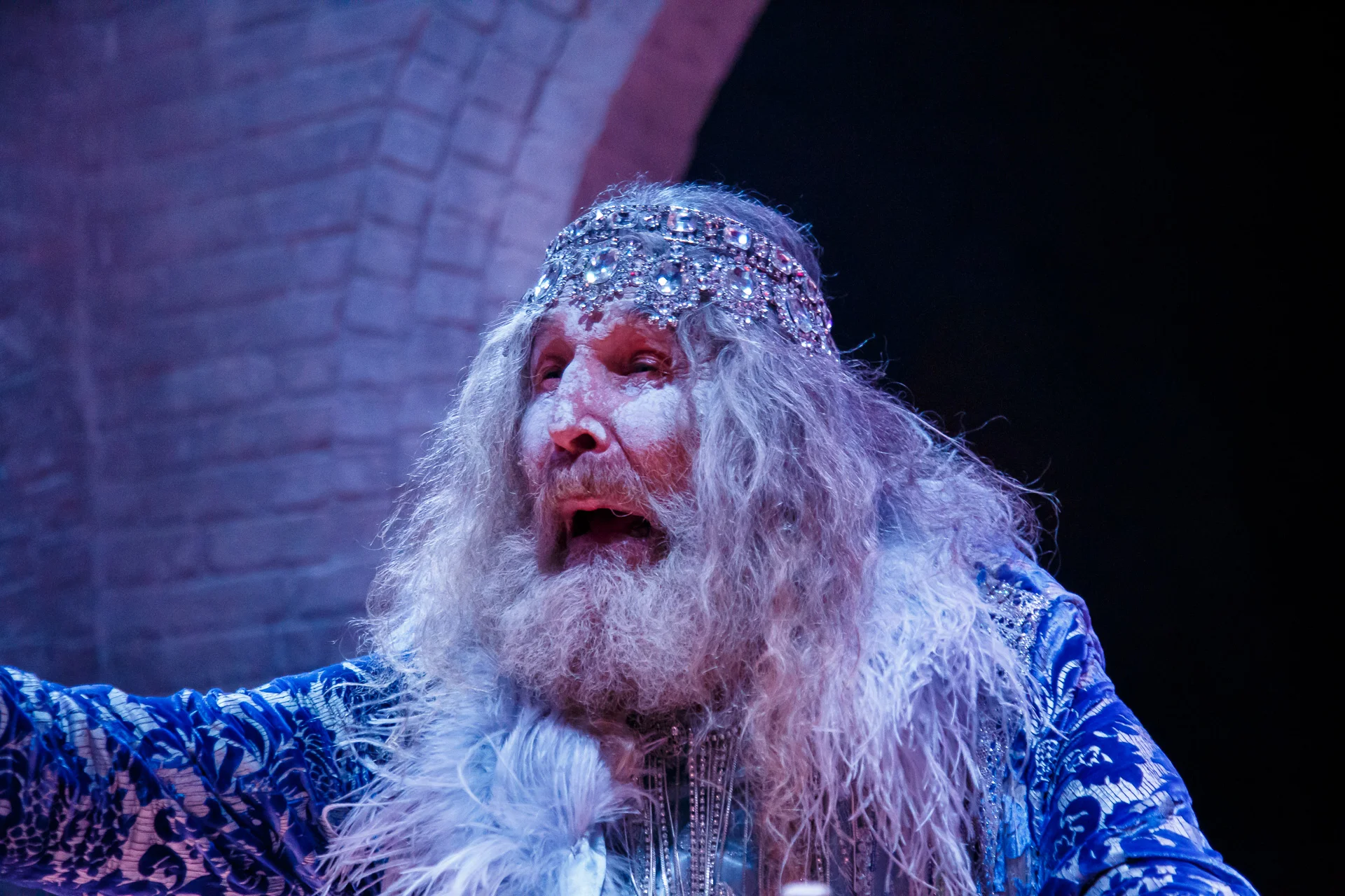 Picture: A powerful performance by Warwick Comber (Blue Mage). Picture credit: Creative Futures Photography.