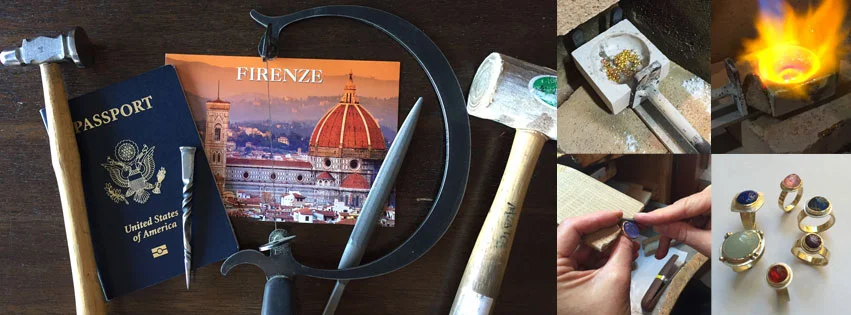 Grab your passport and join other metalsmiths for the next Metalsmiths in Florence workshop!