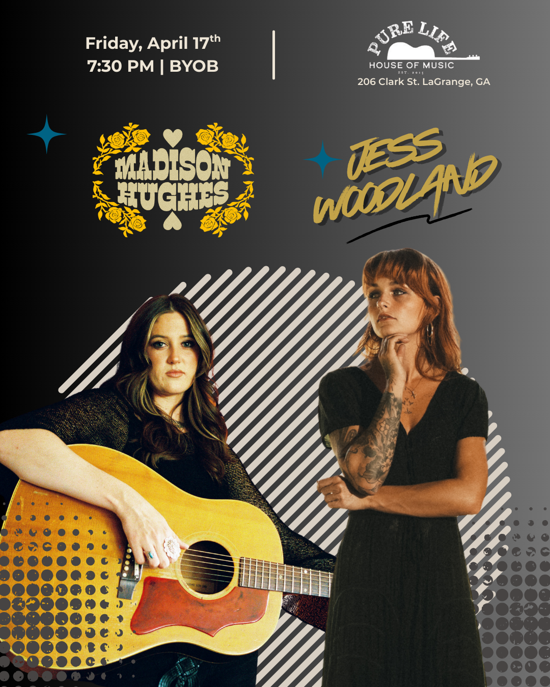 Madison Hughes and Jess Woodland 