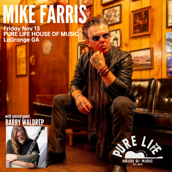 Grammy Winner Mike Farris with special guest Barry Waldrep 