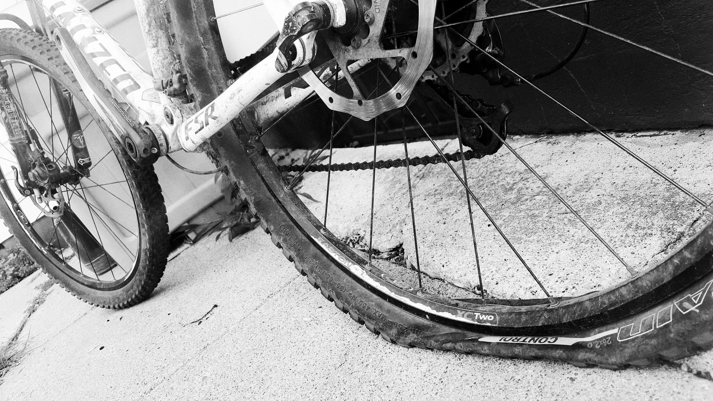 flat tire of the soul