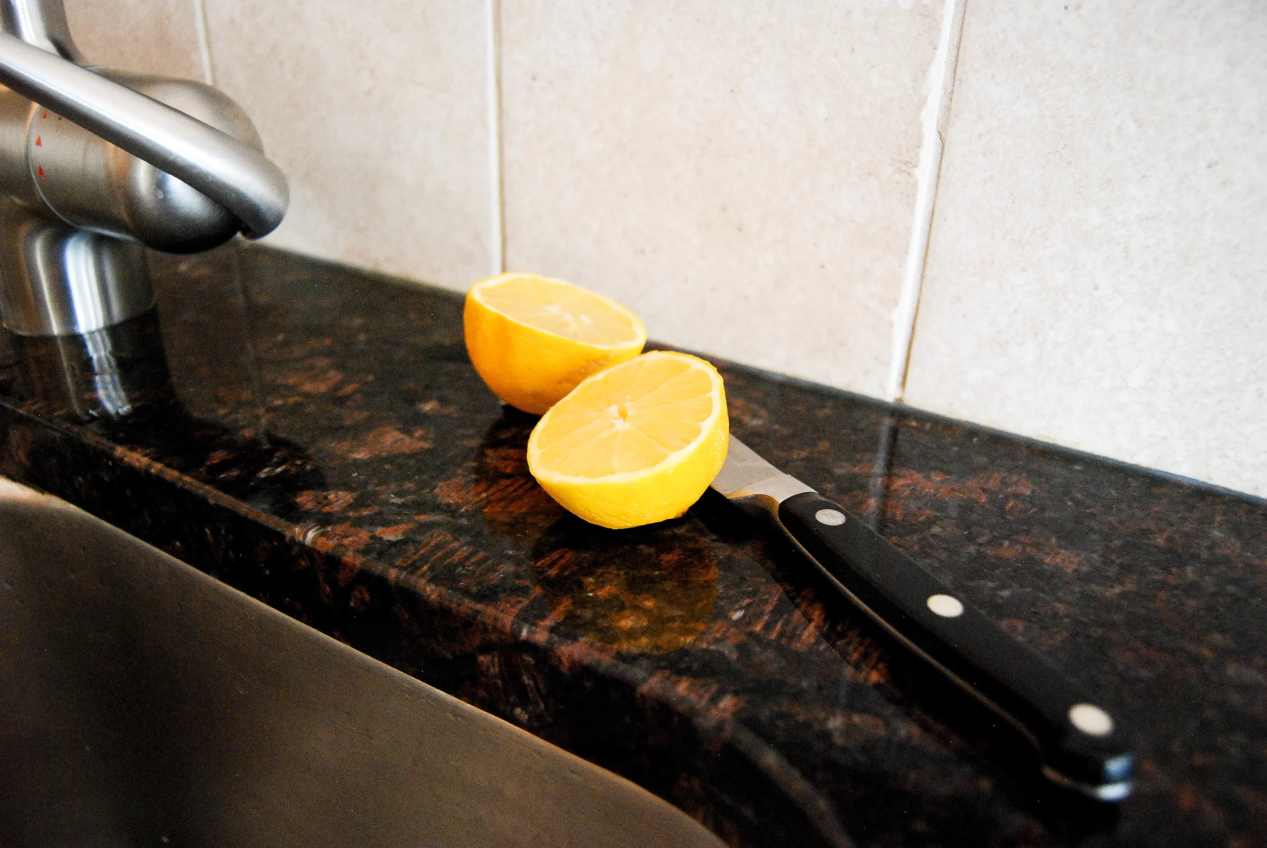 Clean Your Garbage Disposal With Lemons