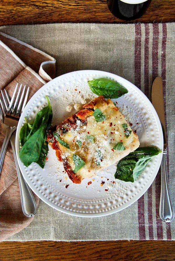 Easy Veggie Lasagna With Roasted Eggplant And Zucchini