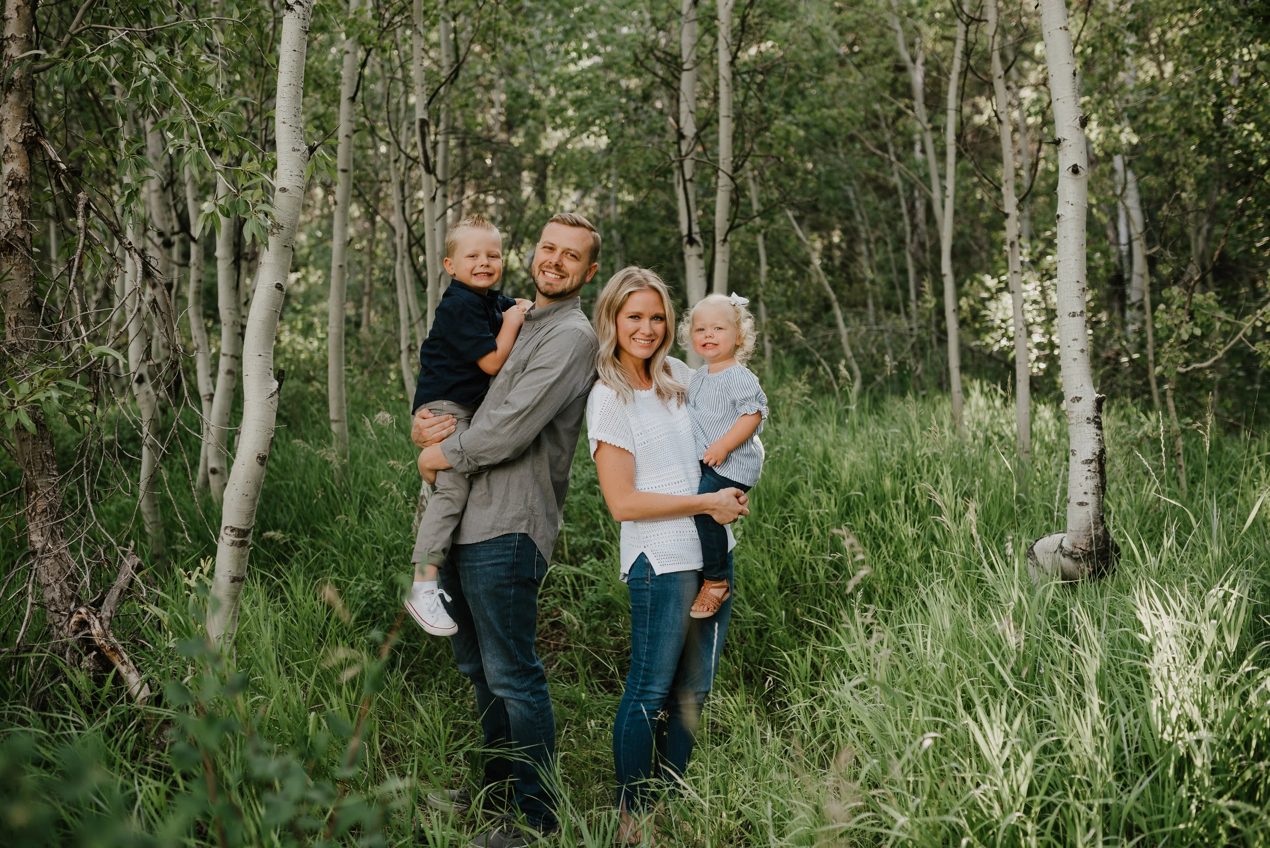 Cooper Family, Aspen Grove