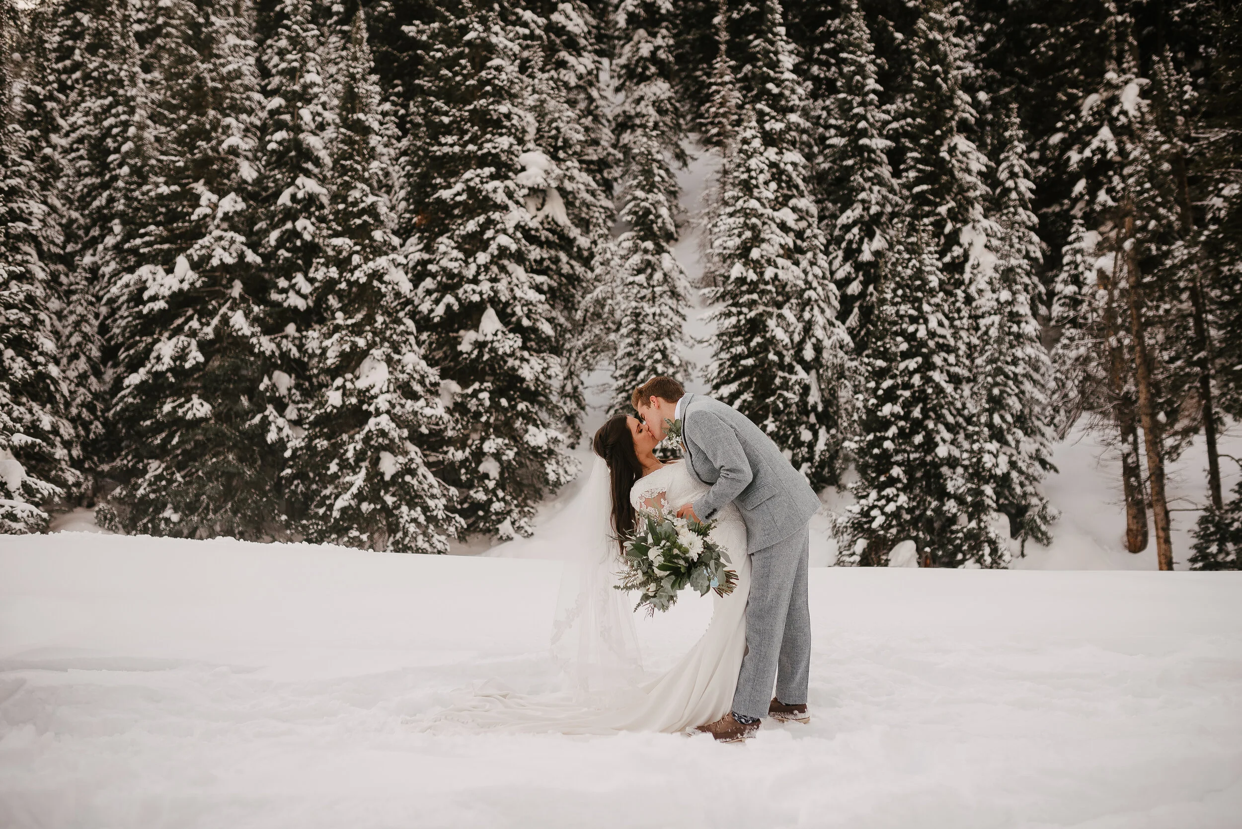 Courtney &amp; Josh Bridals, Big Cottonwood Canyon