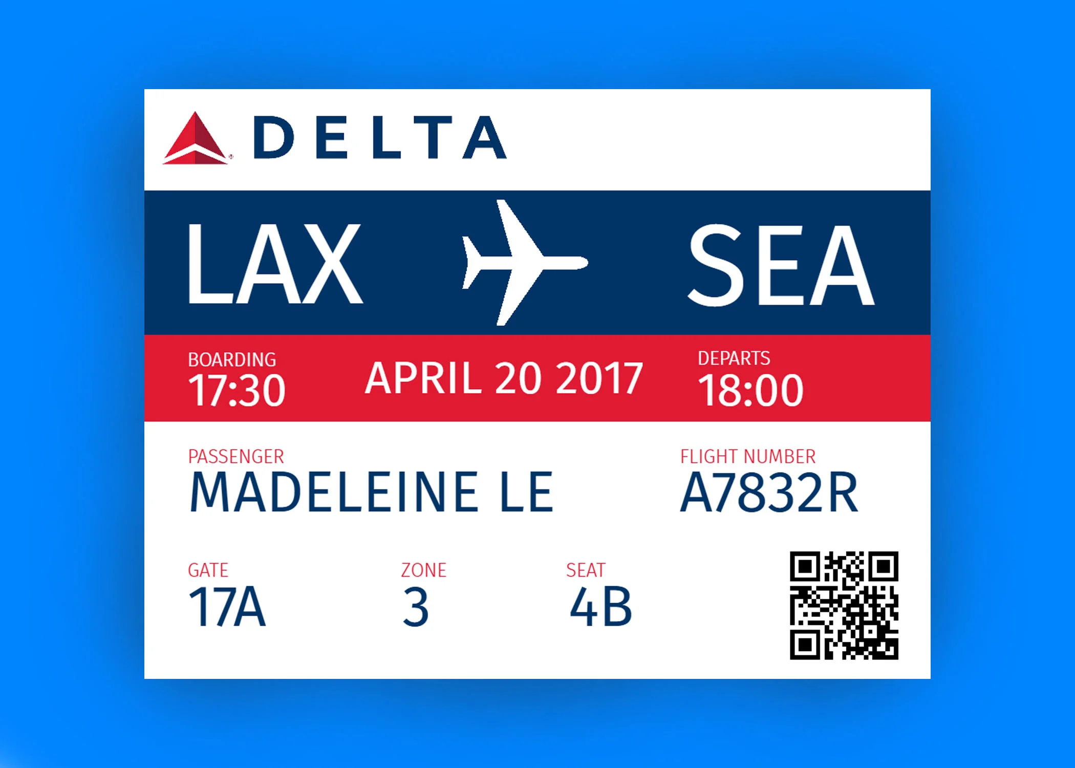 Boarding Pass #2