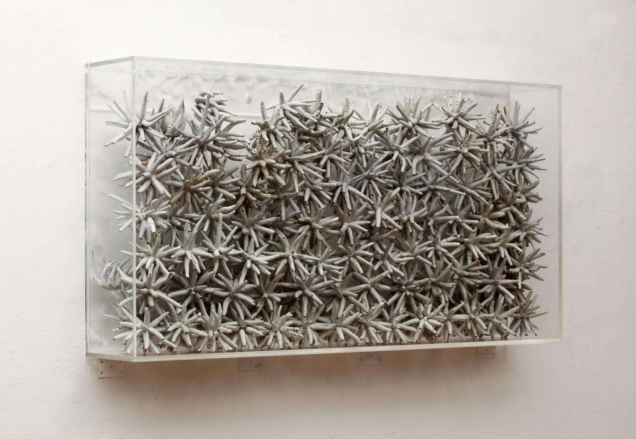  Caged_01 /Ceramics, Acrylic/112x58x17cm/2013 