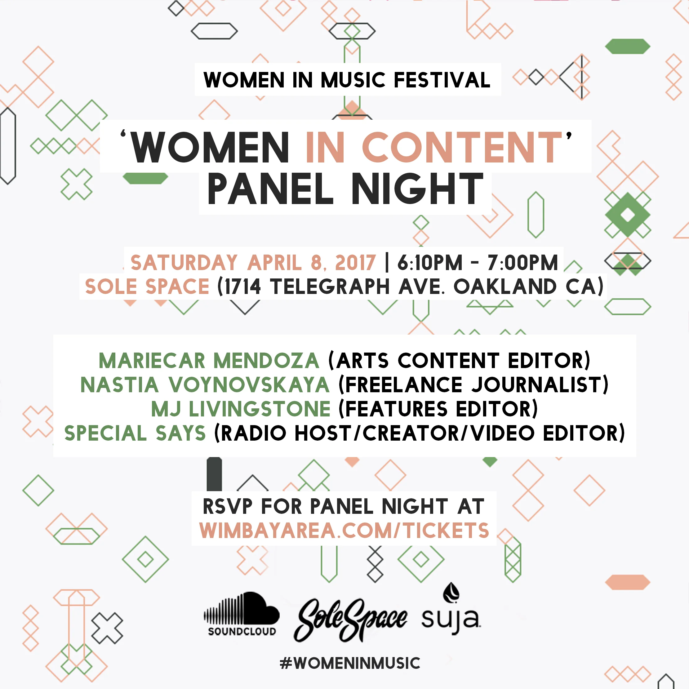 Meet the Panelists! Behind "Women in Content"