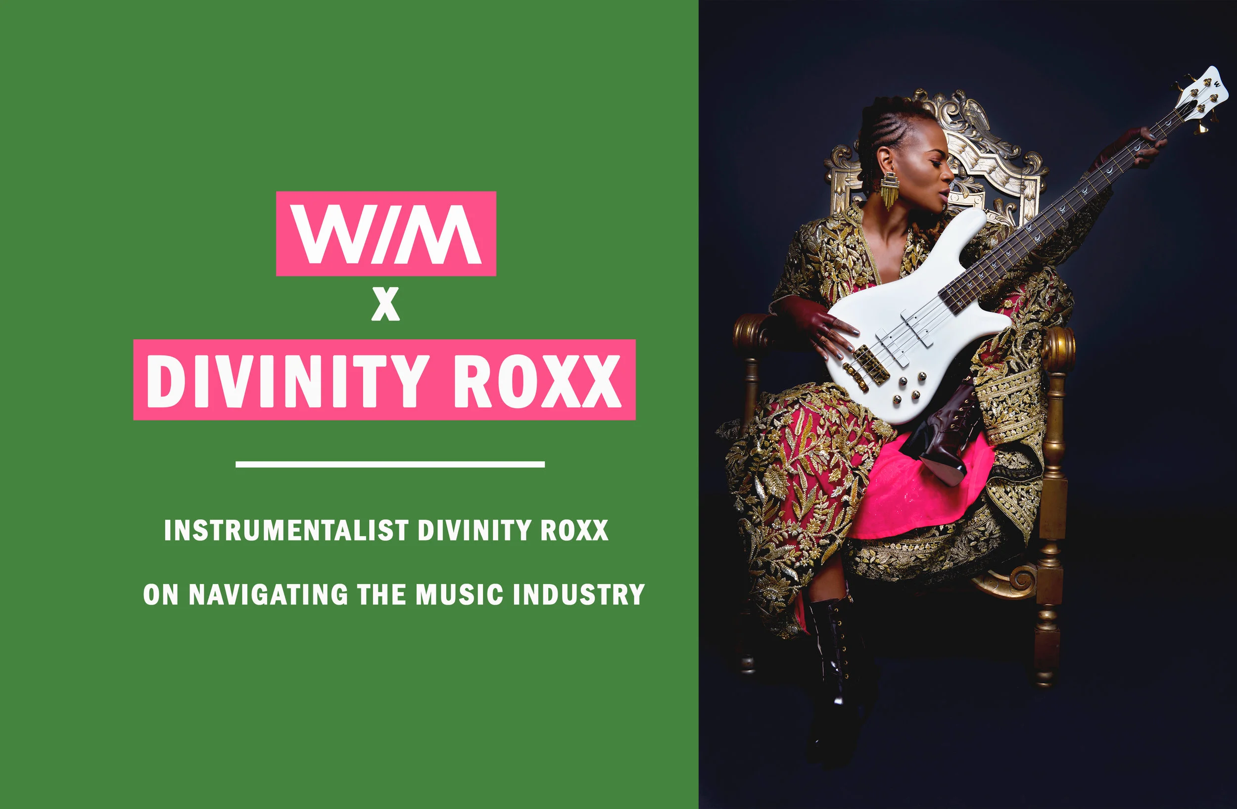 Interview With Legendary Bassist Divinity Roxx