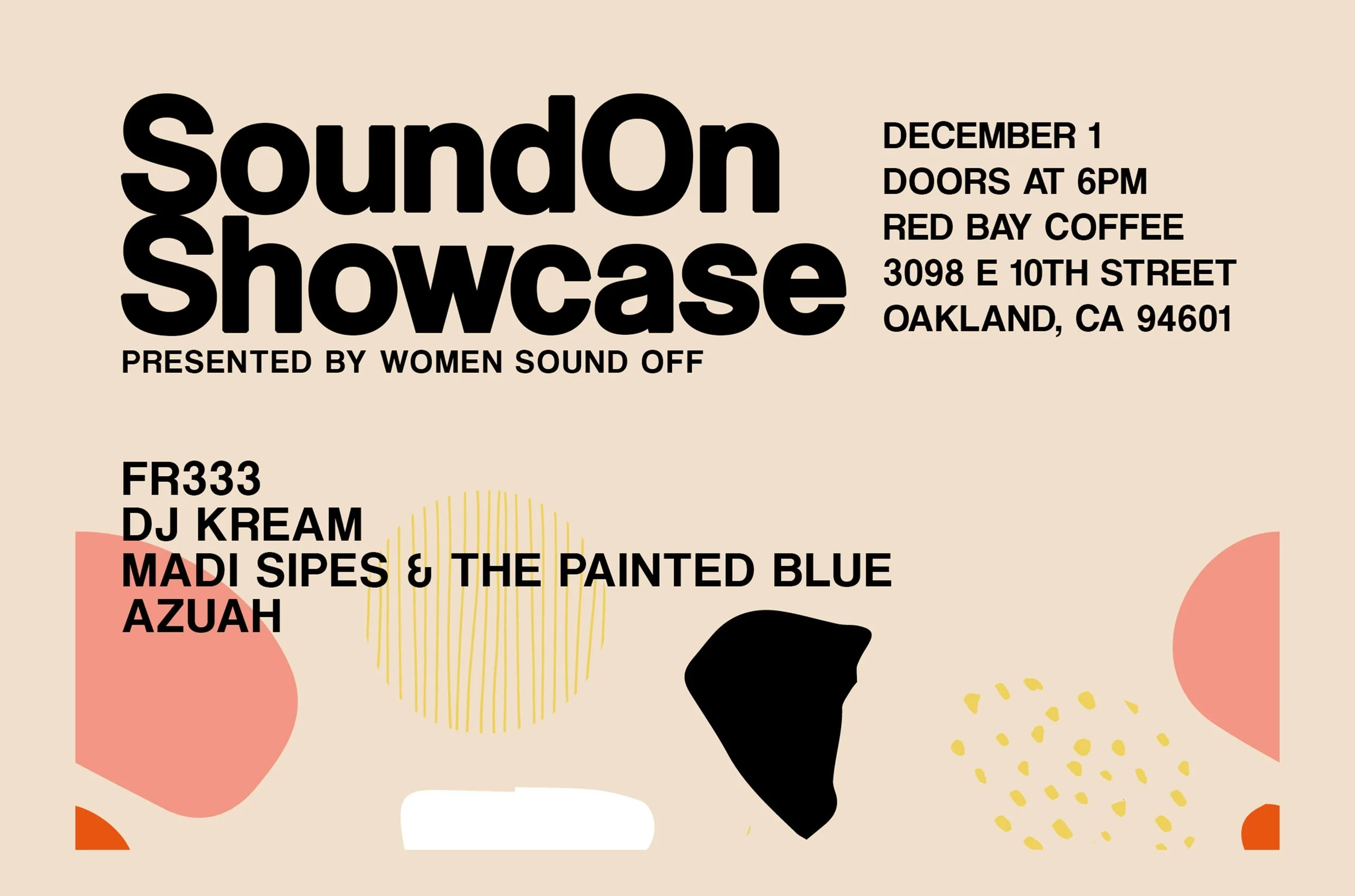 Women Sound Off Presents: SoundOn
