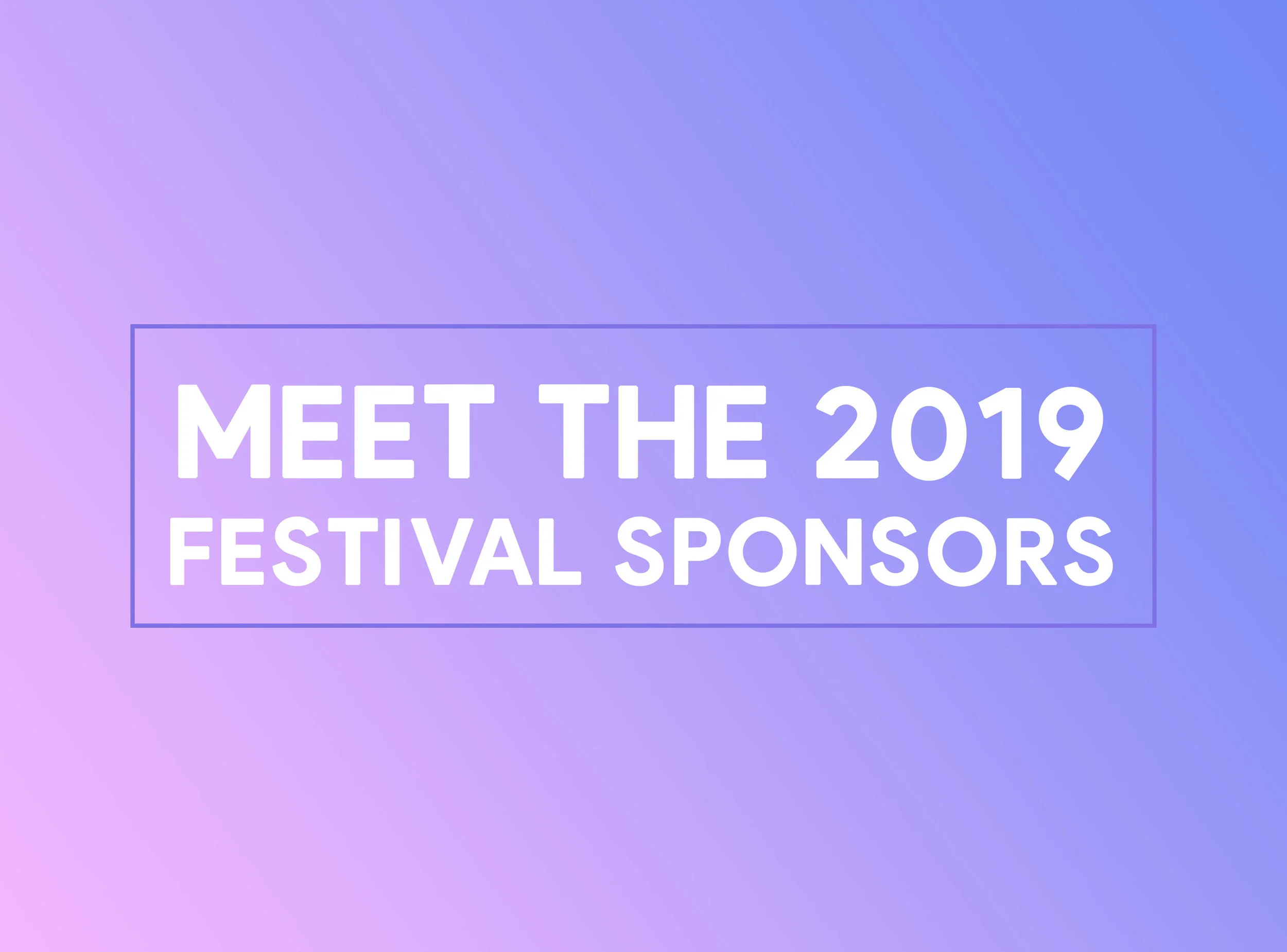 Meet the 2019 Women Sound Off Festival Sponsors