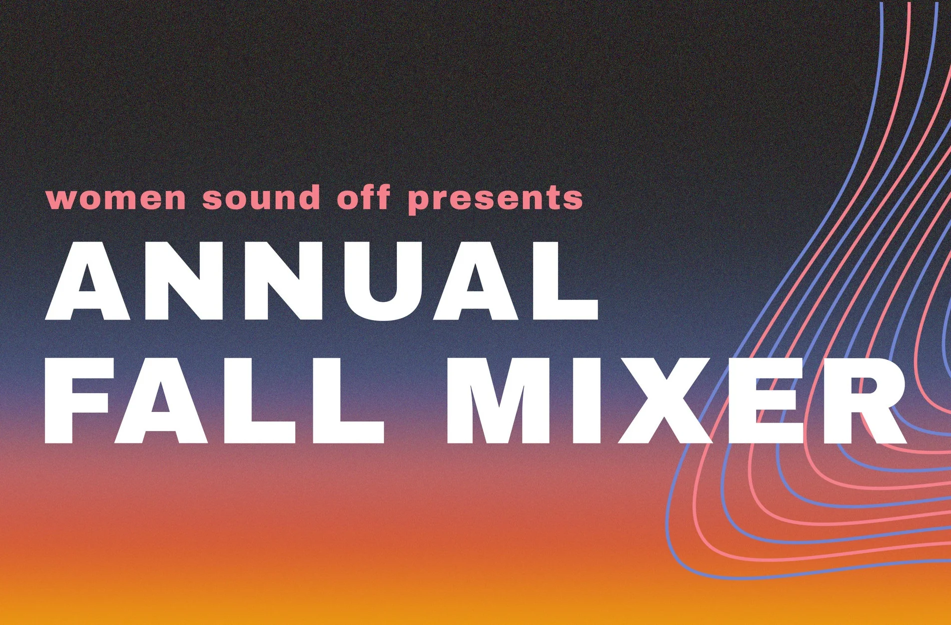 Women Sound Off 2019 Fall Mixer