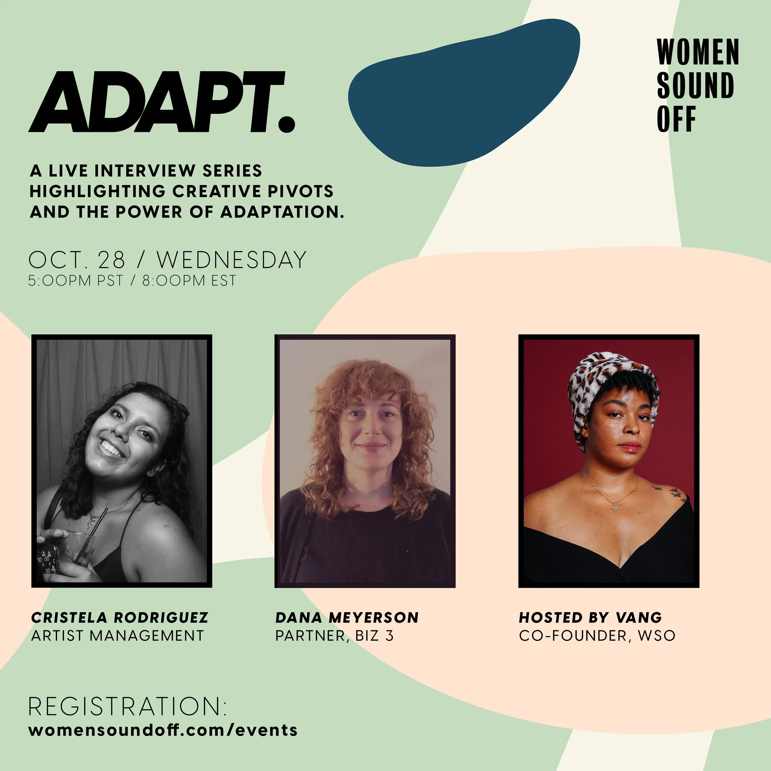 Women Sound Off Presents: ADAPT w/ Dana Meyerson &amp; Cristela Rodriguez