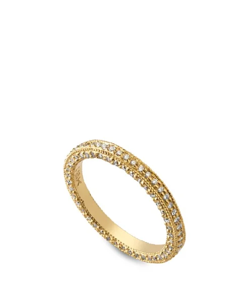 Three Sided Pave Band