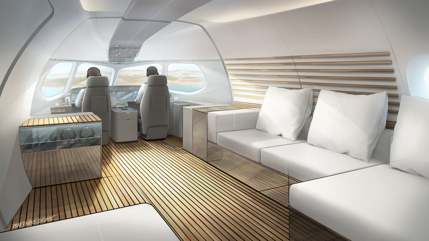 Designinvestment Vip Interior Skyretreat A220 For Lufthansa